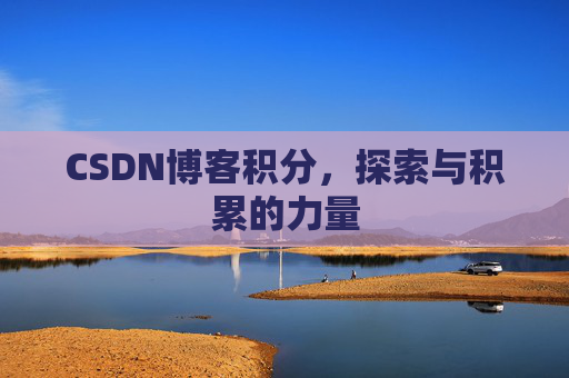 CSDN博客积分，探索与积累的力量